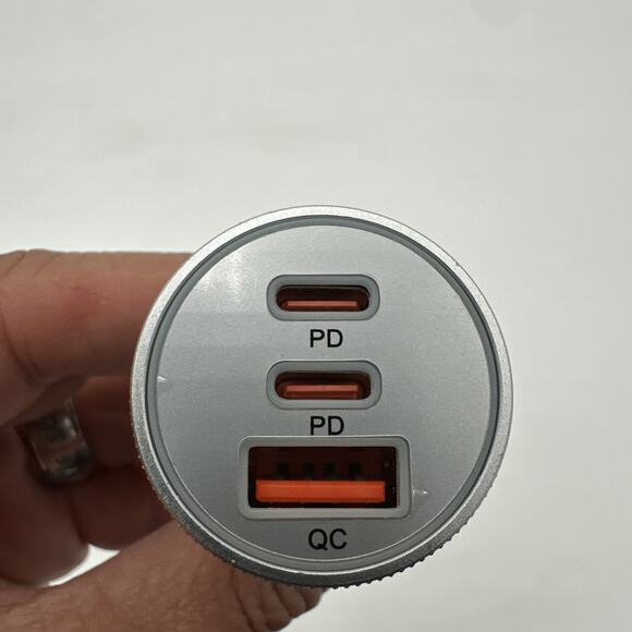 12V/24V Fast Car Charger Dual 45W PD USB C Outlet Socket , USB Adapter. - Picture 2 of 5